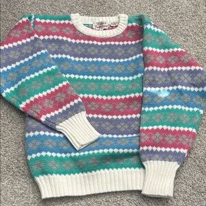 Colorful Striped Sweater by